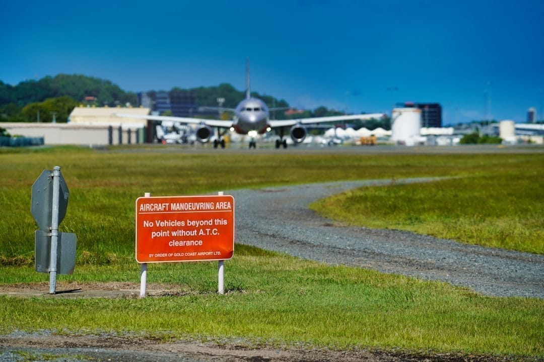 Airport hangar with multiple aircraft parked efficiently