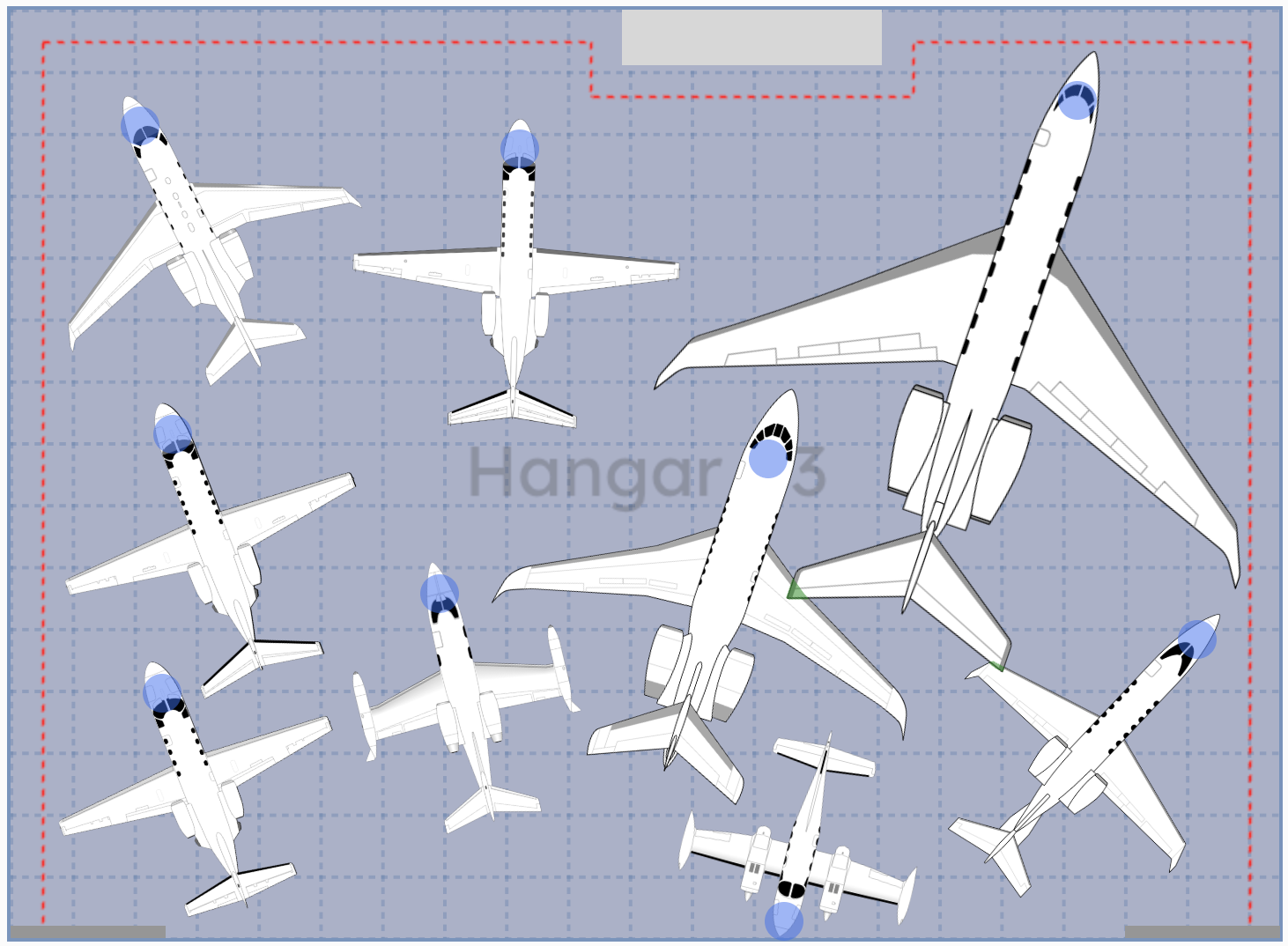 How to Calculate Hangar Capacity (Step-by-Step Guide) - AirPlx aviation hangar optimization insights