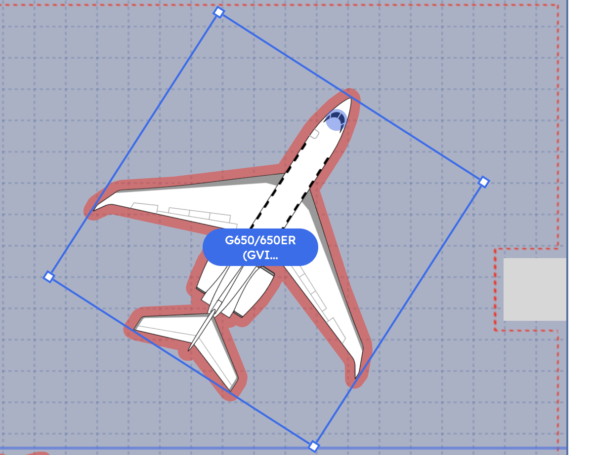 AirPlx 3D towing simulation showing accurate wing sweep modeling
